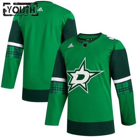 Lapsille NHL Dallas Stars Pelipaita Blank Adidas 2019-20 St. Patrick's Day Authentic